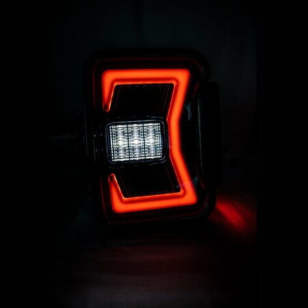 Renegade Led Tail Light  Black / Smoke CTRNG0668-BS-SQ